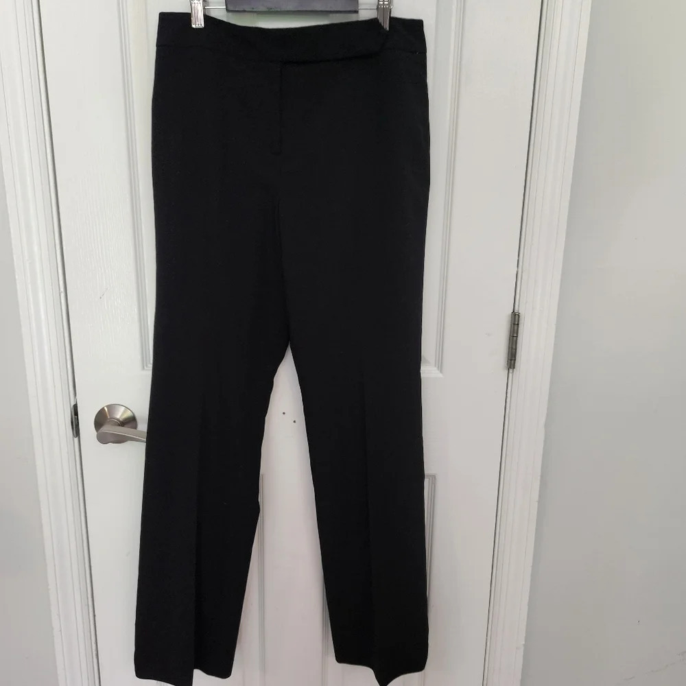 Signature by Larry Levine Women’s High-Rise Black Dress Pants